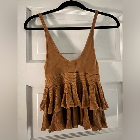 Urban outfitters brown boho top - Picture 3 of 3